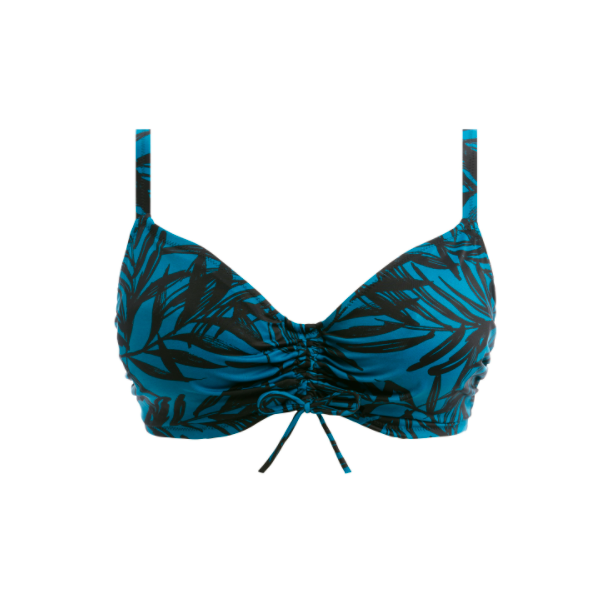 Fantasie bikini top bralette Palmetto Bay DD-H Zen Blue